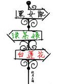《黑女配,绿茶婊,白莲花》