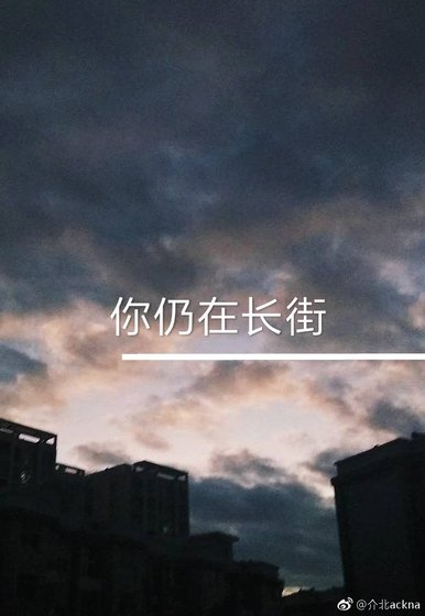《你仍在长街》