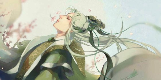 一朵白莲引燕来