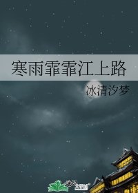 《寒雨霏霏江上路》