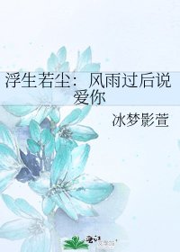 《浮生若尘:风雨过后说爱你》