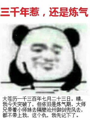 炼气练了三千年