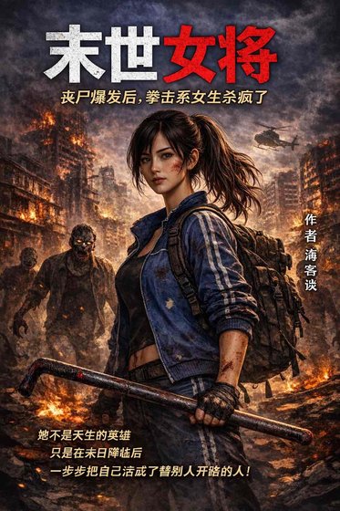 《【末世女将】丧尸爆发后,拳击系女生杀疯了》
